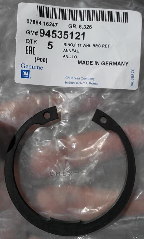 OEM RING,HUB 94535121