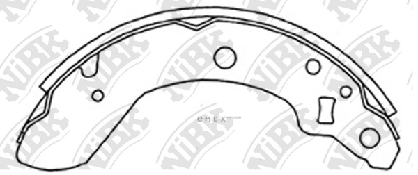 OEM SHOE KIT, DRUM BRAKE FN9967