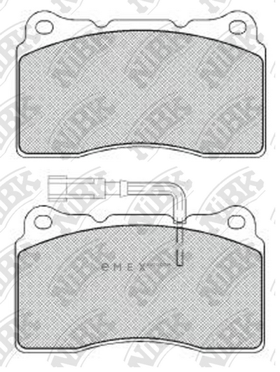 OEM PAD KIT, DISC BRAKE PN0150W