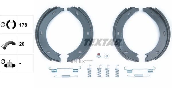 OEM BRAKE SHOE SET DB W638/VITO 91054600