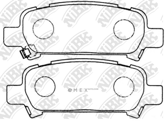 OEM PAD KIT, DISC BRAKE PN7415