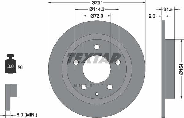 OEM 92169300