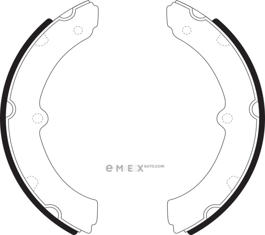 OEM SHOE KIT, DRUM BRAKE BS21294