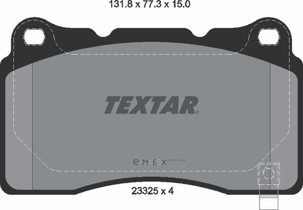 OEM BRAKE PAD FRT-TESLA(75D/P100D) 2332501