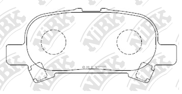 OEM PAD KIT, DISC BRAKE PN0427