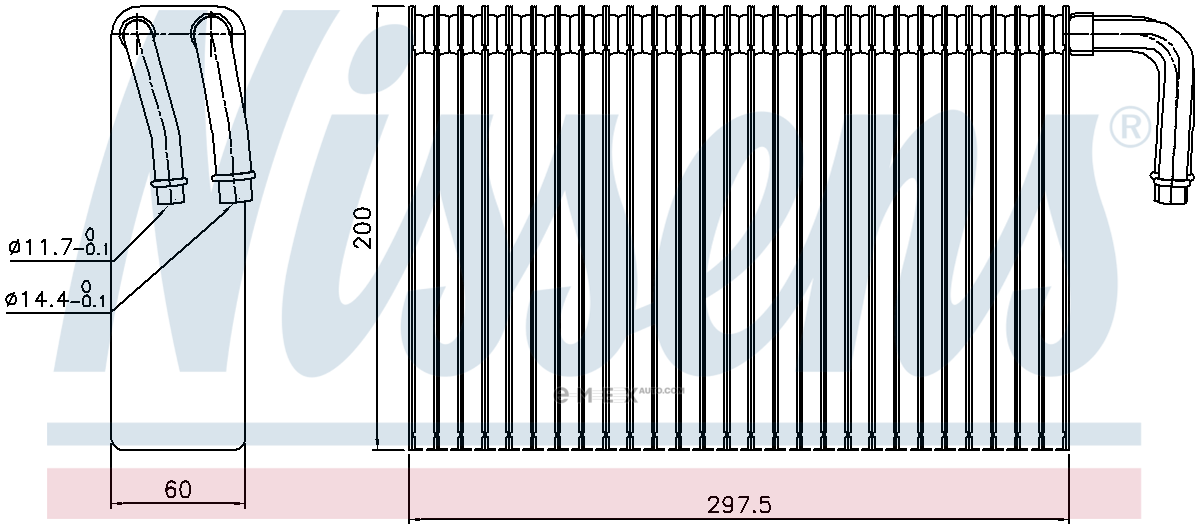 OEM EVAPORATOR AC/LR/RR L322 92298