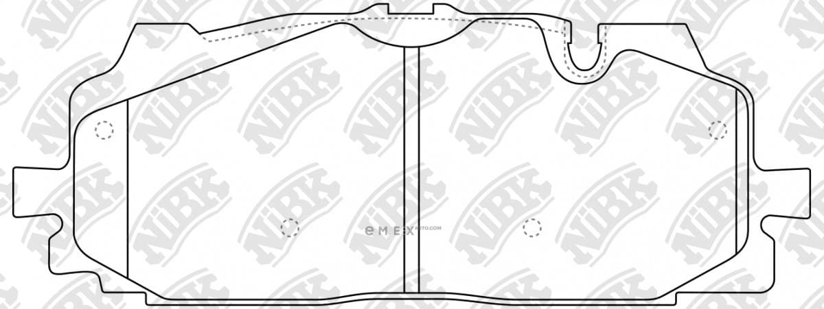 OEM PAD KIT, DISC BRAKE PN0687