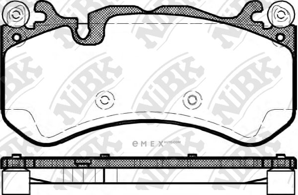 OEM PAD KIT, DISC BRAKE PN31012