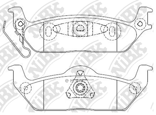 OEM PAD KIT, DISC BRAKE PN0065