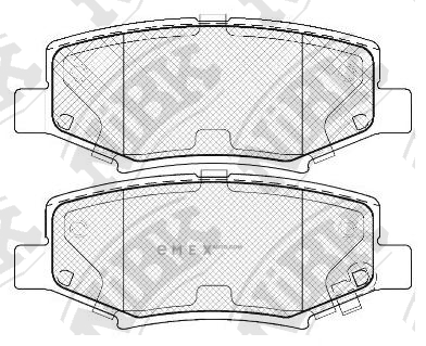 OEM PAD KIT, DISC BRAKE PN0497