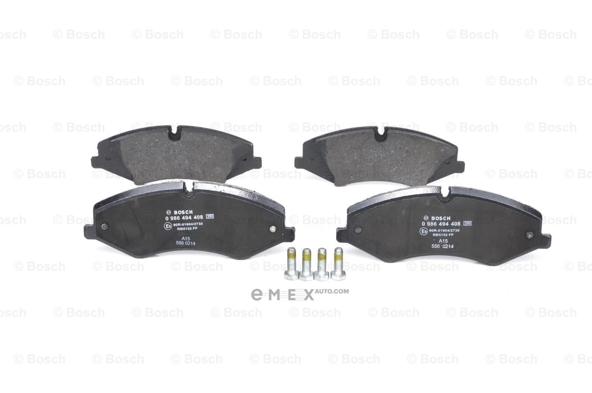 OEM BRAKE PAD FRT-DISCOVERY IV 0986494408