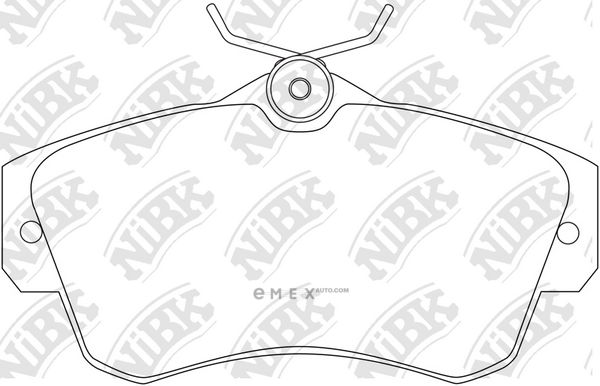 OEM PAD KIT, DISC BRAKE PN0154