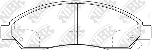 OEM PAD KIT, DISC BRAKE PN4801