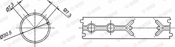 OEM BUSHING, METAL 553830SEMI