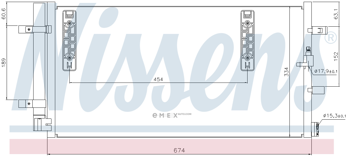 OEM RADIATOR ASSY, A/C 940042