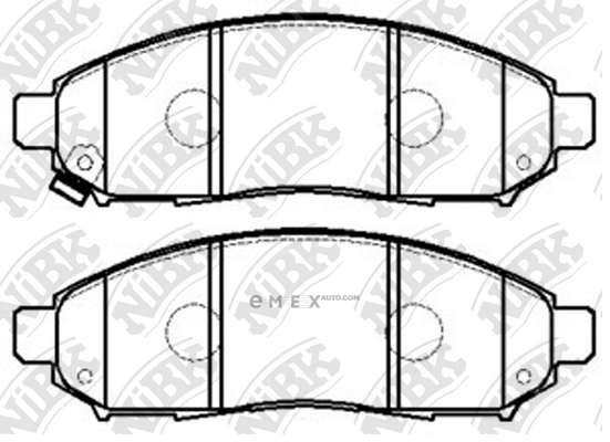 OEM PAD KIT, DISC BRAKE PN2517