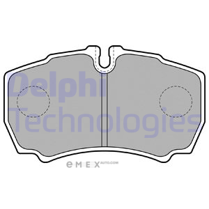 OEM BRAKE PAD AXLE SET LP1826