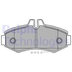 OEM BRAKE PAD AXLE SET LP1425