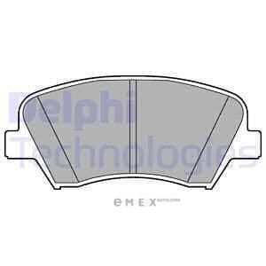 OEM BRAKE PAD AXLE SET LP2293