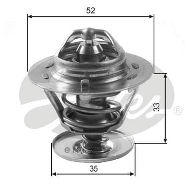 OEM THERMOSTAT TH12588G1