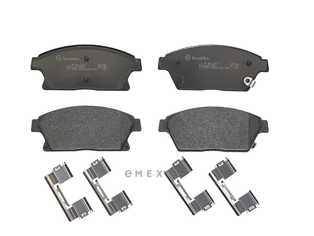 OEM PAD KIT, DISC BRAKE P59077