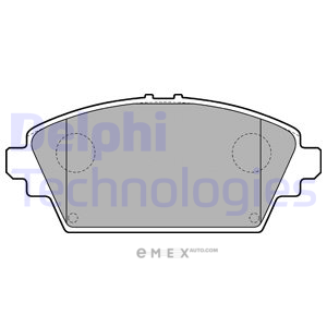 OEM BRAKE PAD AXLE SET LP1732