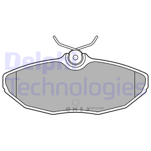 OEM BRAKE PAD AXLE SET LP1505