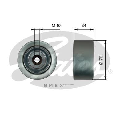 OEM TENSIONER ASSY, PULLEY T36742