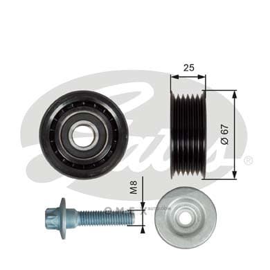 OEM PULLEY ROLLER ASSY T36619