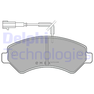 OEM BRAKE PAD AXLE SET LP1993