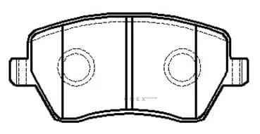 OEM PAD KIT, DISC BRAKE HP9080