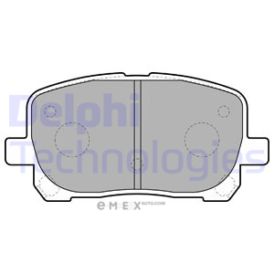 OEM BRAKE PAD AXLE SET LP1711