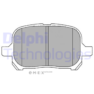 OEM BRAKE PAD AXLE SET LP1144