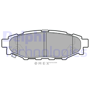 OEM BRAKE PAD AXLE SET LP1999