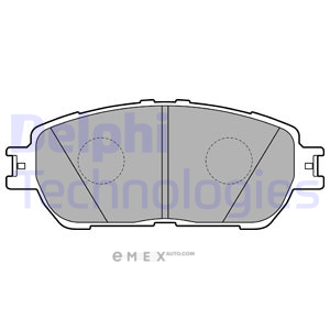 OEM BRAKE PAD AXLE SET LP2132