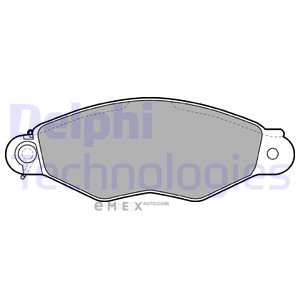 OEM BRAKE PAD AXLE SET LP1610