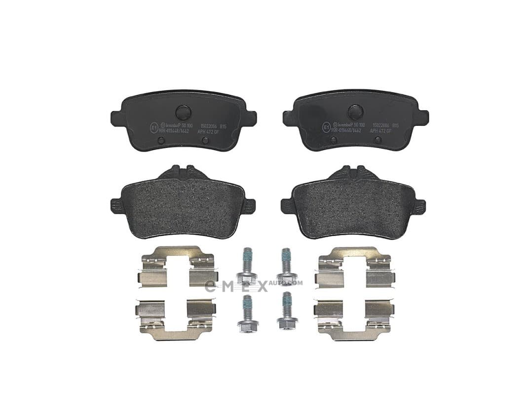 OEM PAD KIT, DISC BRAKE P50100