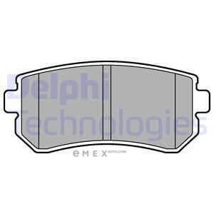 OEM BRAKE PAD AXLE SET LP2303