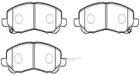 OEM BRAKE PAD HP5158