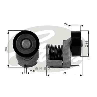 OEM TENSIONER ASSY, PULLEY T38439