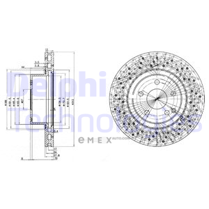 OEM BRAKE DISC (DOUBLE PACK) BG3828