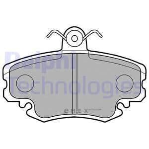 OEM Brake Pad Set, disc brake LP885