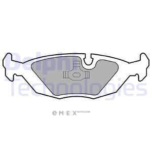 OEM BRAKE PAD AXLE SET LP442