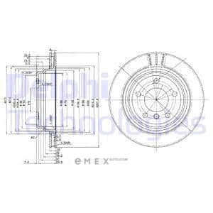 OEM BRAKE DISC (DOUBLE PACK) BG3042