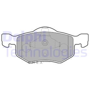 OEM BRAKE PAD AXLE SET LP1900