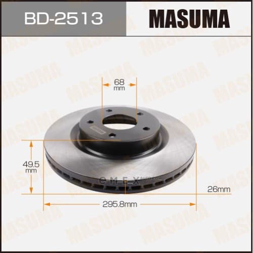 OEM BRAKE ROTOR BD2513