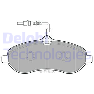 OEM BRAKE PAD AXLE SET LP1995