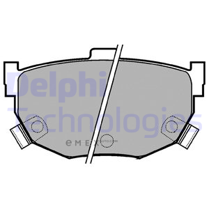 OEM BRAKE PAD AXLE SET LP1073