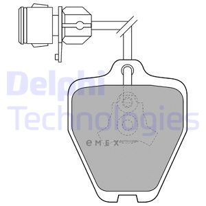 OEM BRAKE PAD AXLE SET LP1463