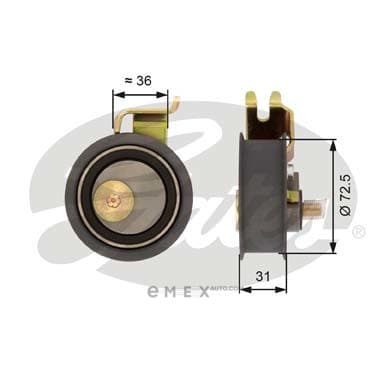 OEM PULLEY/TENSIONER T43016